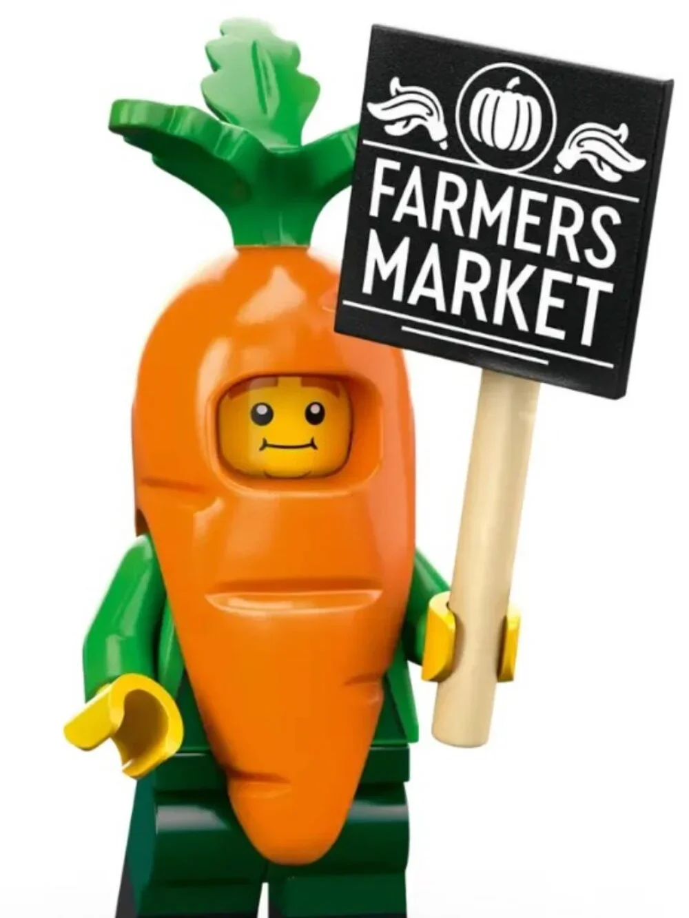 NEW - SEALED Lego Series 24 Minifigure 71037 Collectible Carrot Mascot Farmer's